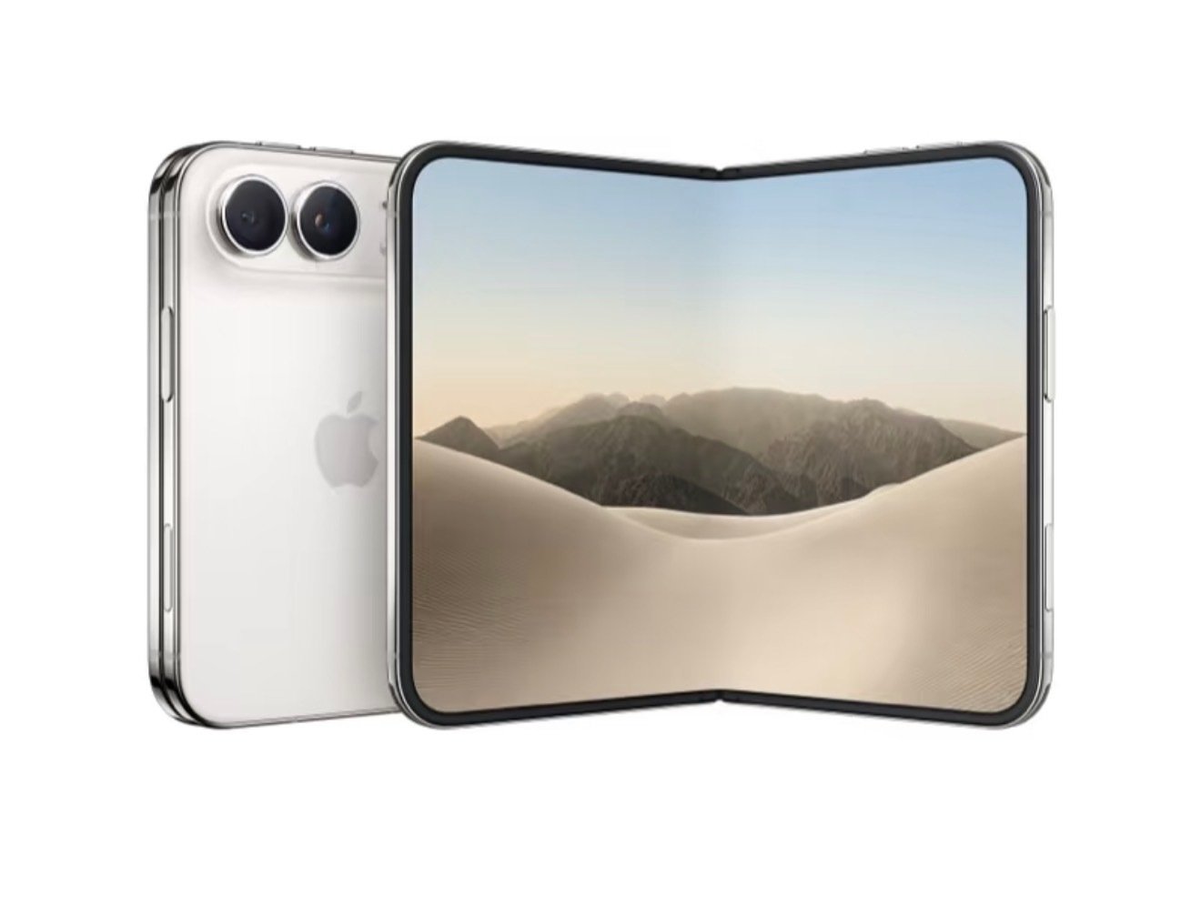 #iPhoneDuo开售#跟国产旗舰折叠比，iPhoneDuo的牌很清晰，生态+A系列芯片+iOS大