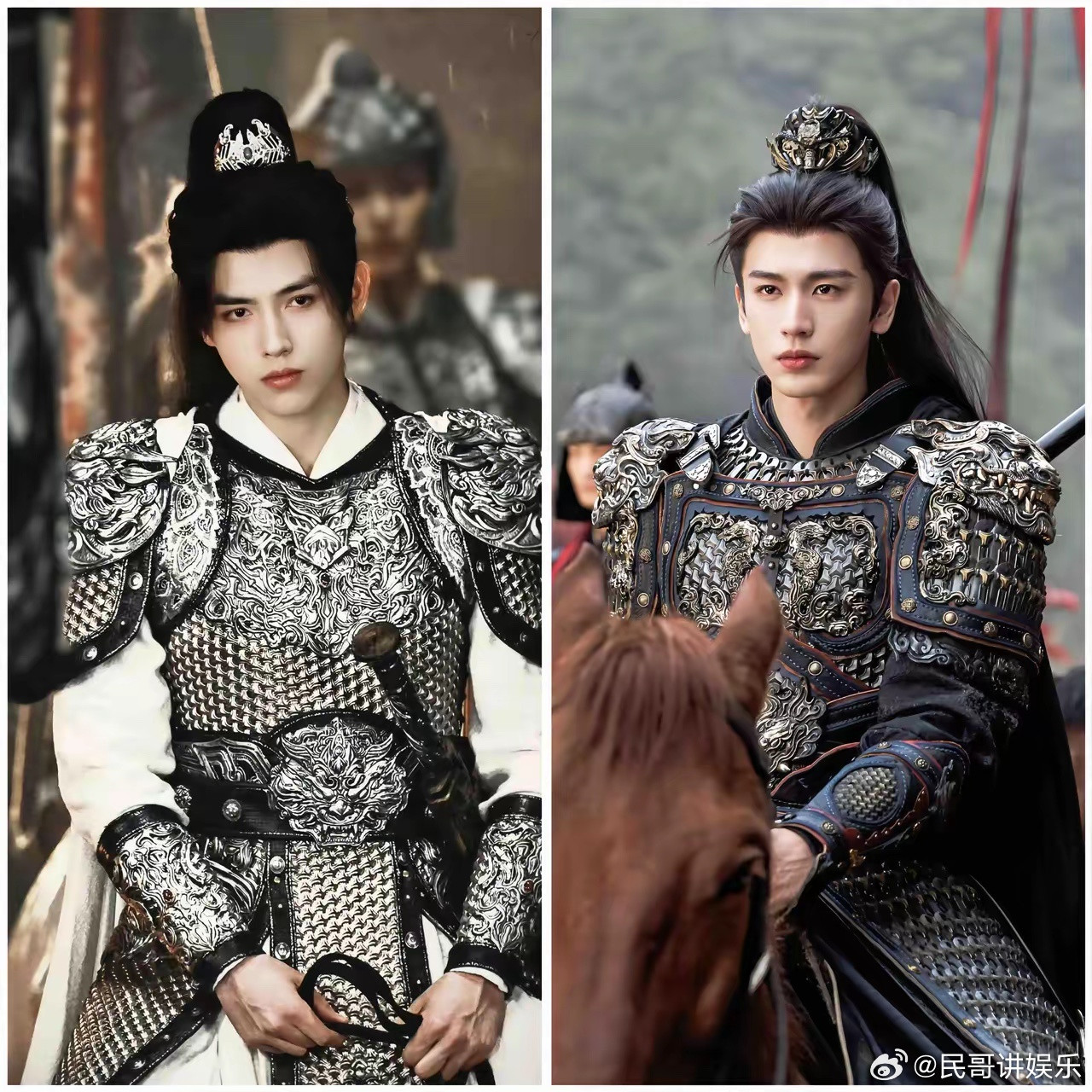 我问闺蜜，同样是少年将军，张凌赫和陈飞宇你会选谁？闺蜜用手指搓了下我的脑袋说，他