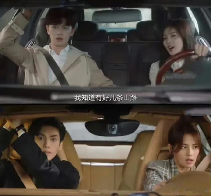 白鹿开车真的不是演的...