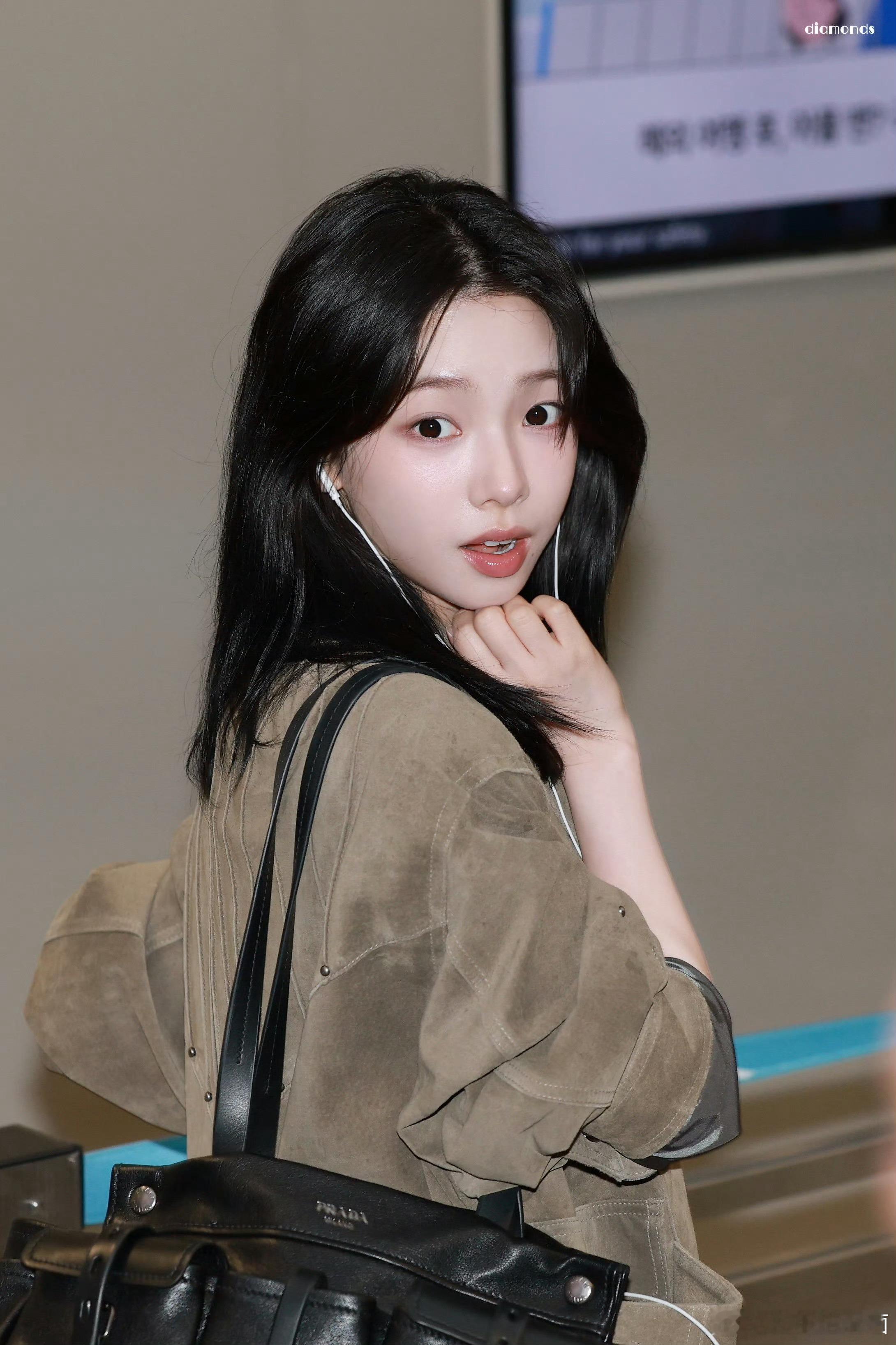 日常私服柳智敏aespa柳智敏Karina机场私服✈️休闲日常舒适又精致