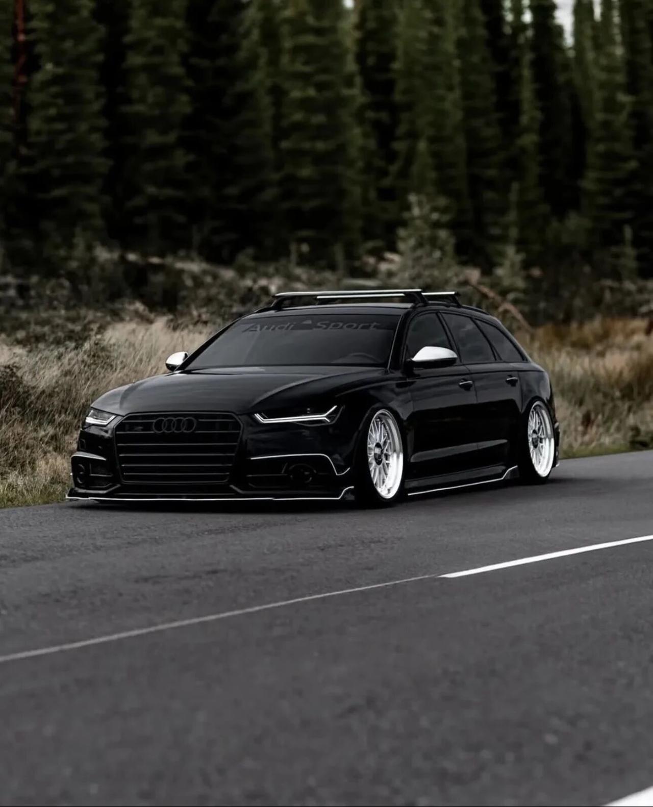 黑武士瓦罐，C7A6Avant的姿态范本C7世代A6Avant，没有RS