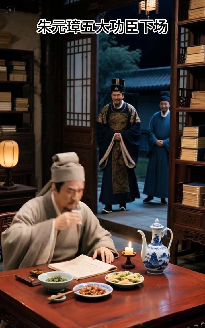 朱元璋五大功臣下场。·一、蓝玉被剥皮实草。·二、胡惟庸被蚊子连咬七天而死。