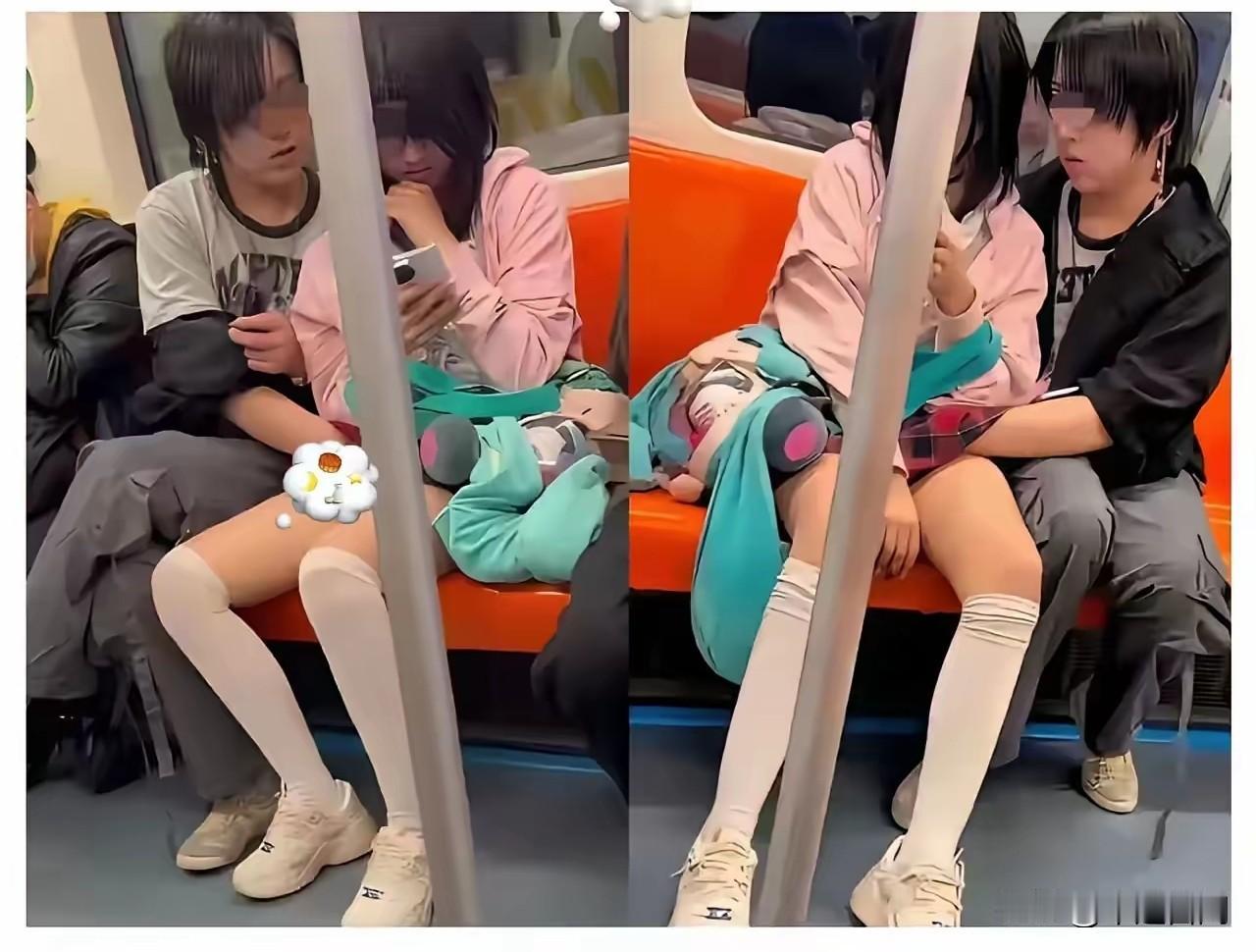 这个算什么行为？地铁在这里提供了哪方面的便利？现在的情侣真的跟上时代！自由