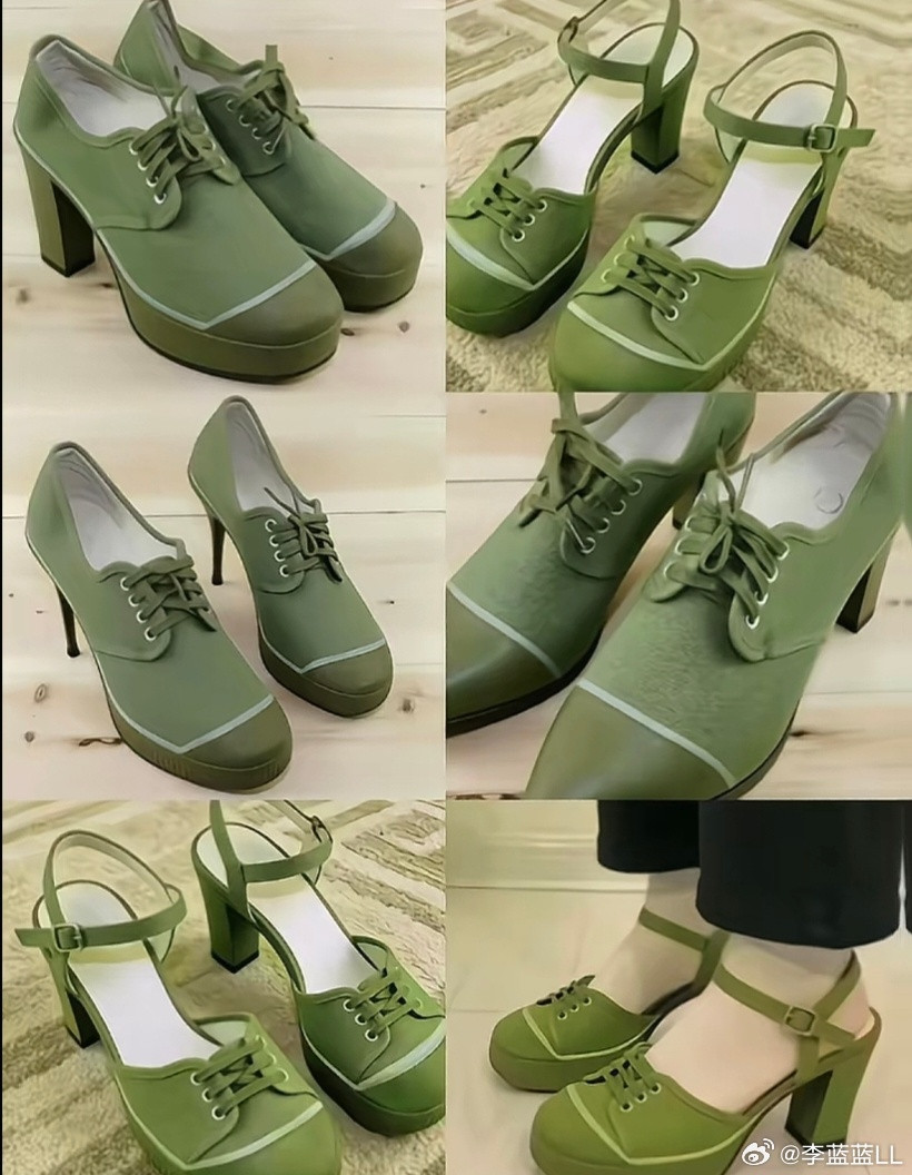 想买双高跟鞋👠性感一把。就是纠结选哪双更好看更有女人味？