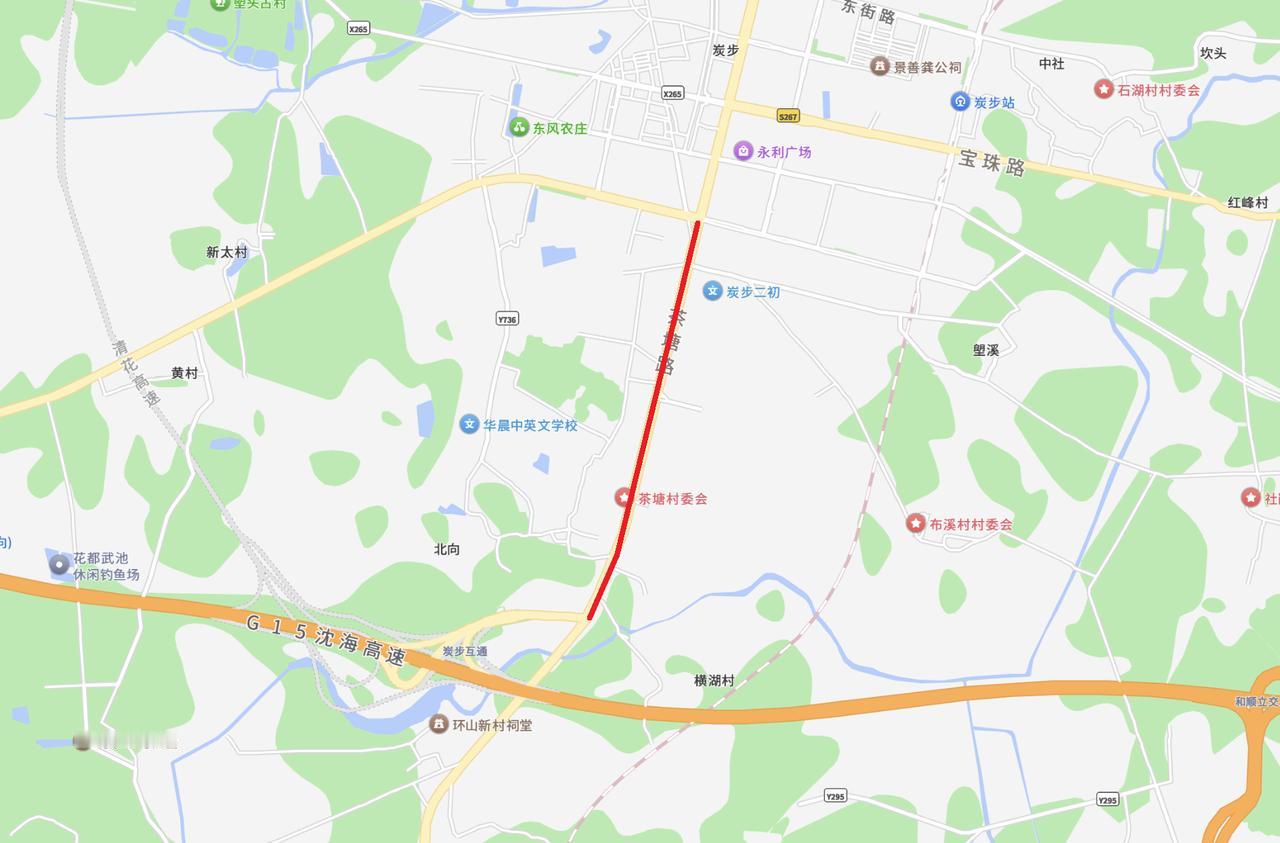 花都区这条大道将扩建为双向8车道，总投资3.96亿元。炭步大道（兴华路-西二环