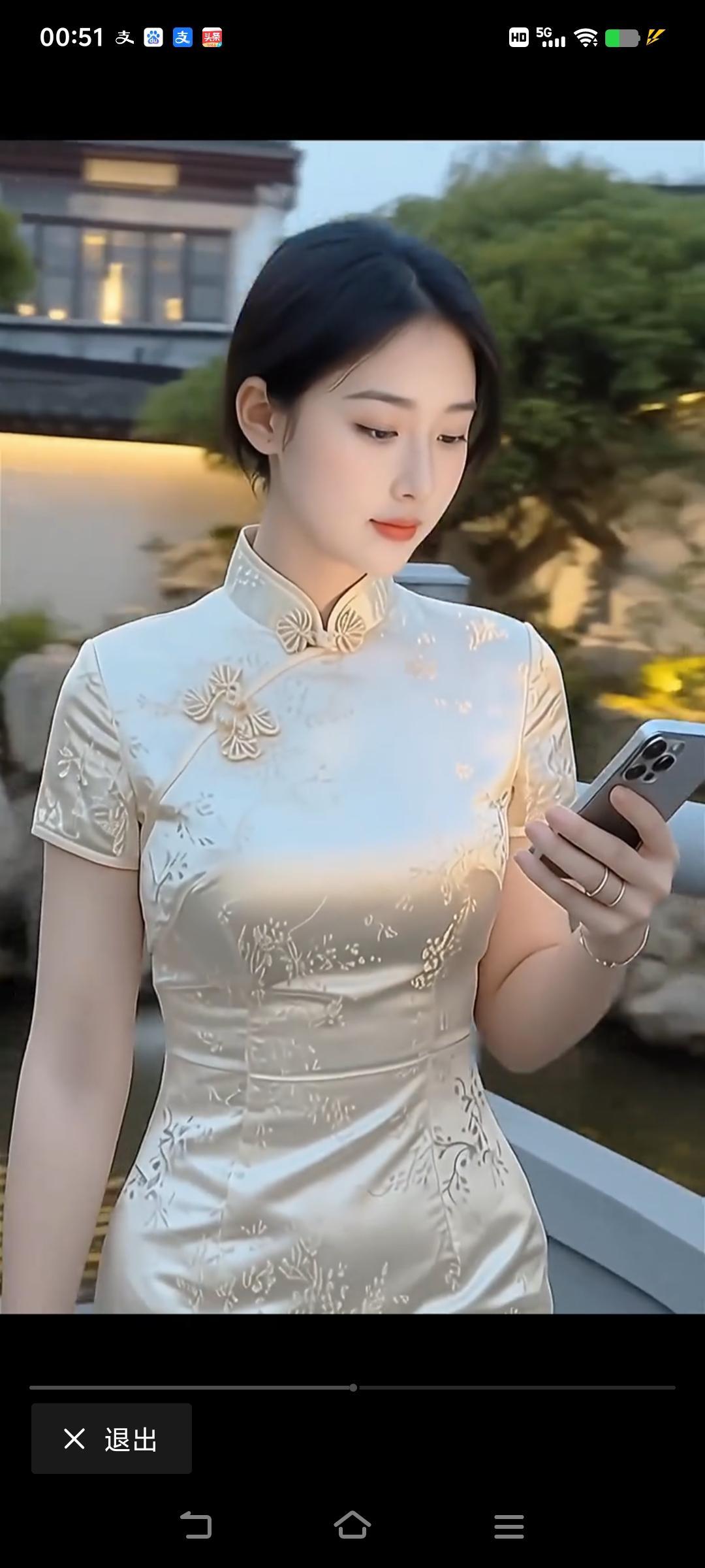 国风古韵，旗袍佳女