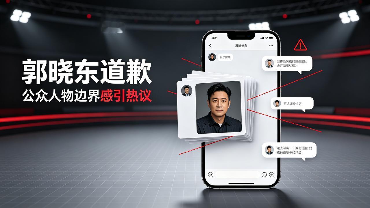 郭晓东发文道歉！一句对不起，这事就能翻篇吗？郭晓东道歉了，但一句“对不起