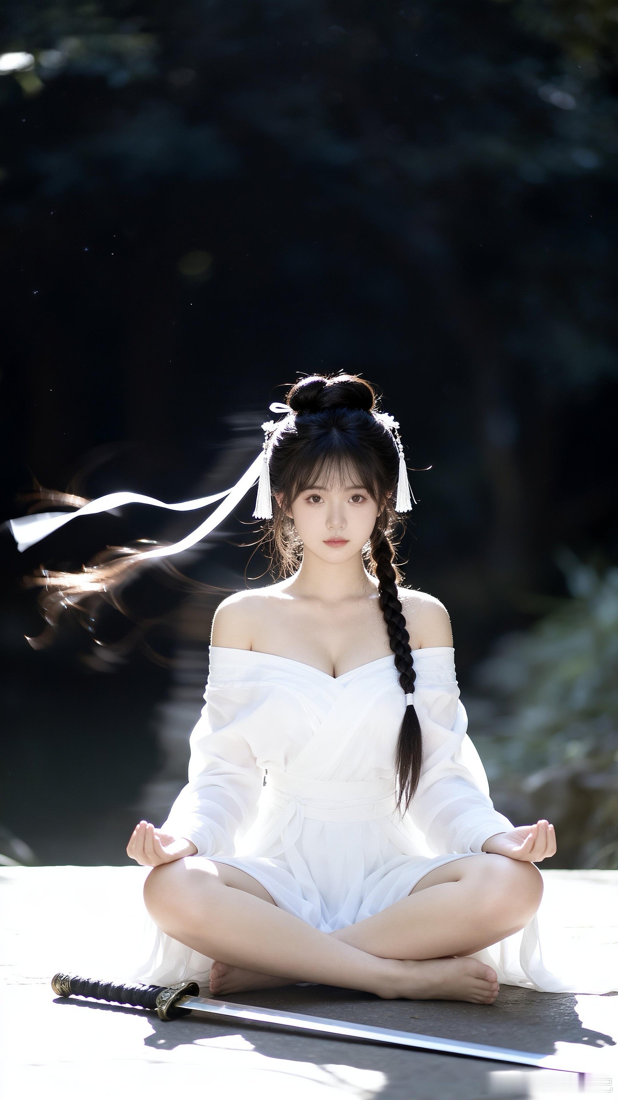 绘梦长廊该练玉女心经了美女绘梦长廊