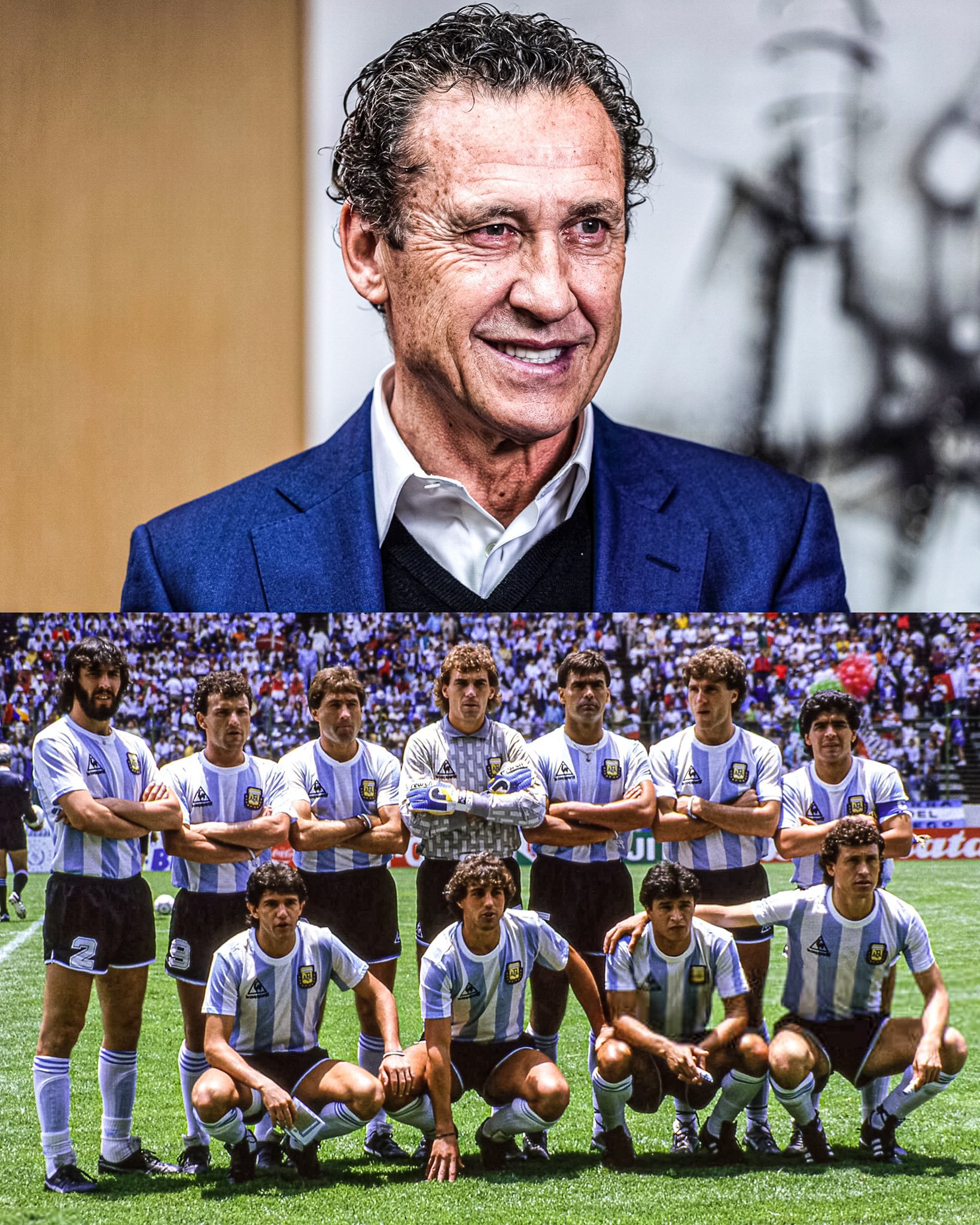 🎙🇦🇷阿根廷名宿豪尔赫·巴尔达诺谈到了赢得86年世界杯的阿根廷国家队：“1