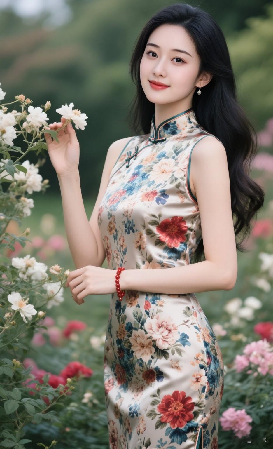 穿旗袍拍照有多美