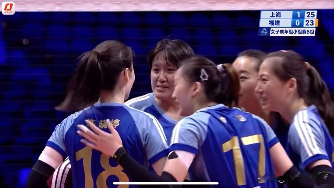 人家上海女排毕竟是传统强队啊！像打全运会这种大赛，经验还是比较丰富的，仲慧的状态