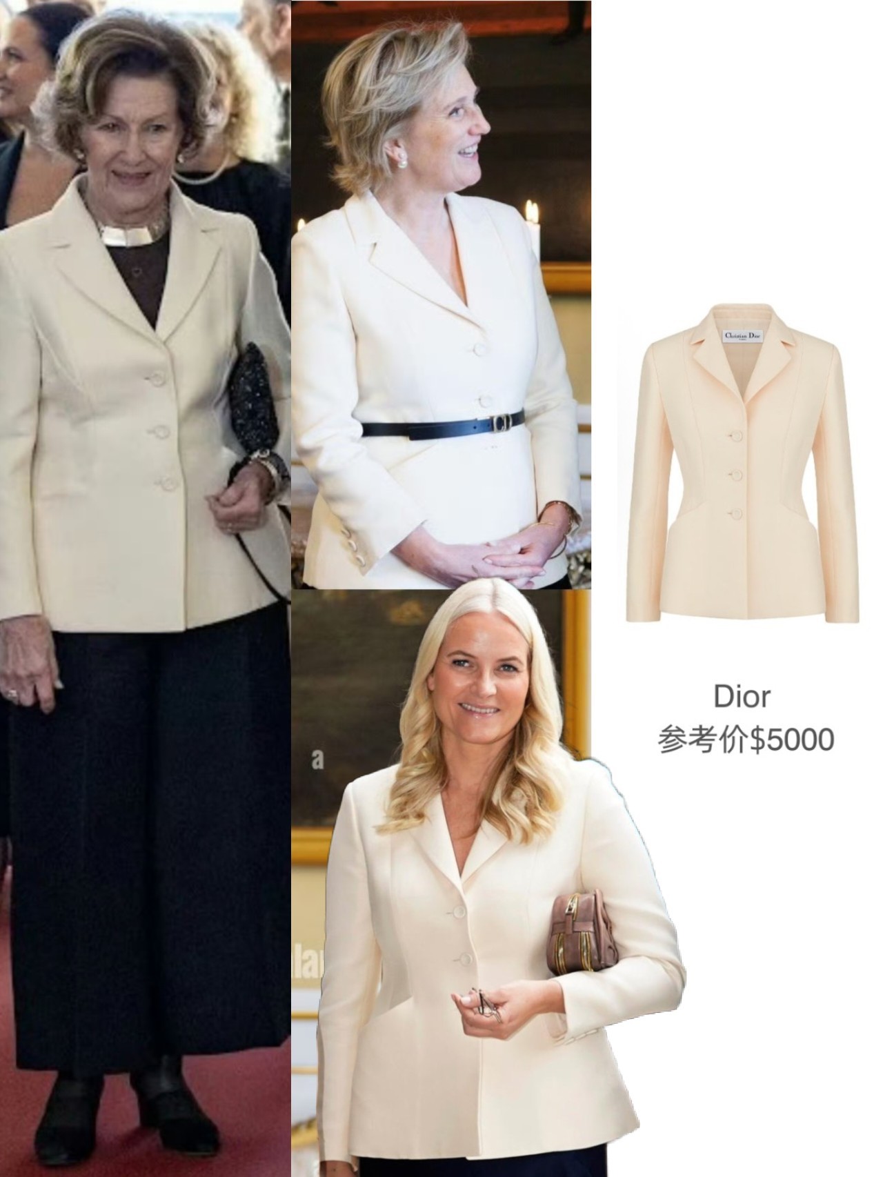 katemiddleton相比于这一版，这篇关于Dior'30Mo