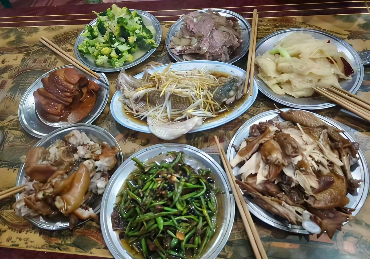 头一回去老丈人家，这一桌菜如何？