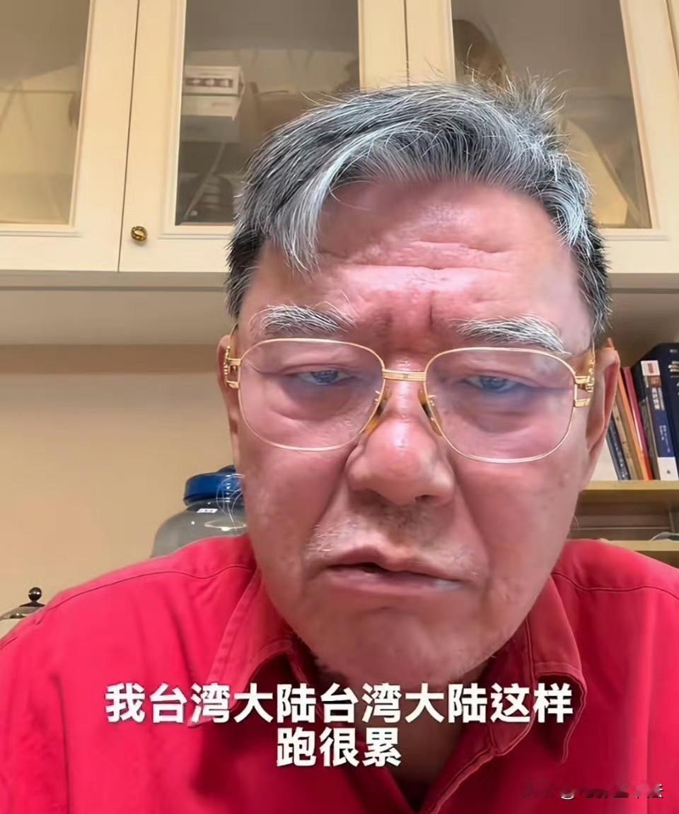 李立群说，我支持国家统一，但你们别劝我在上海定居，虽然我内地、台湾两边跑也很累，