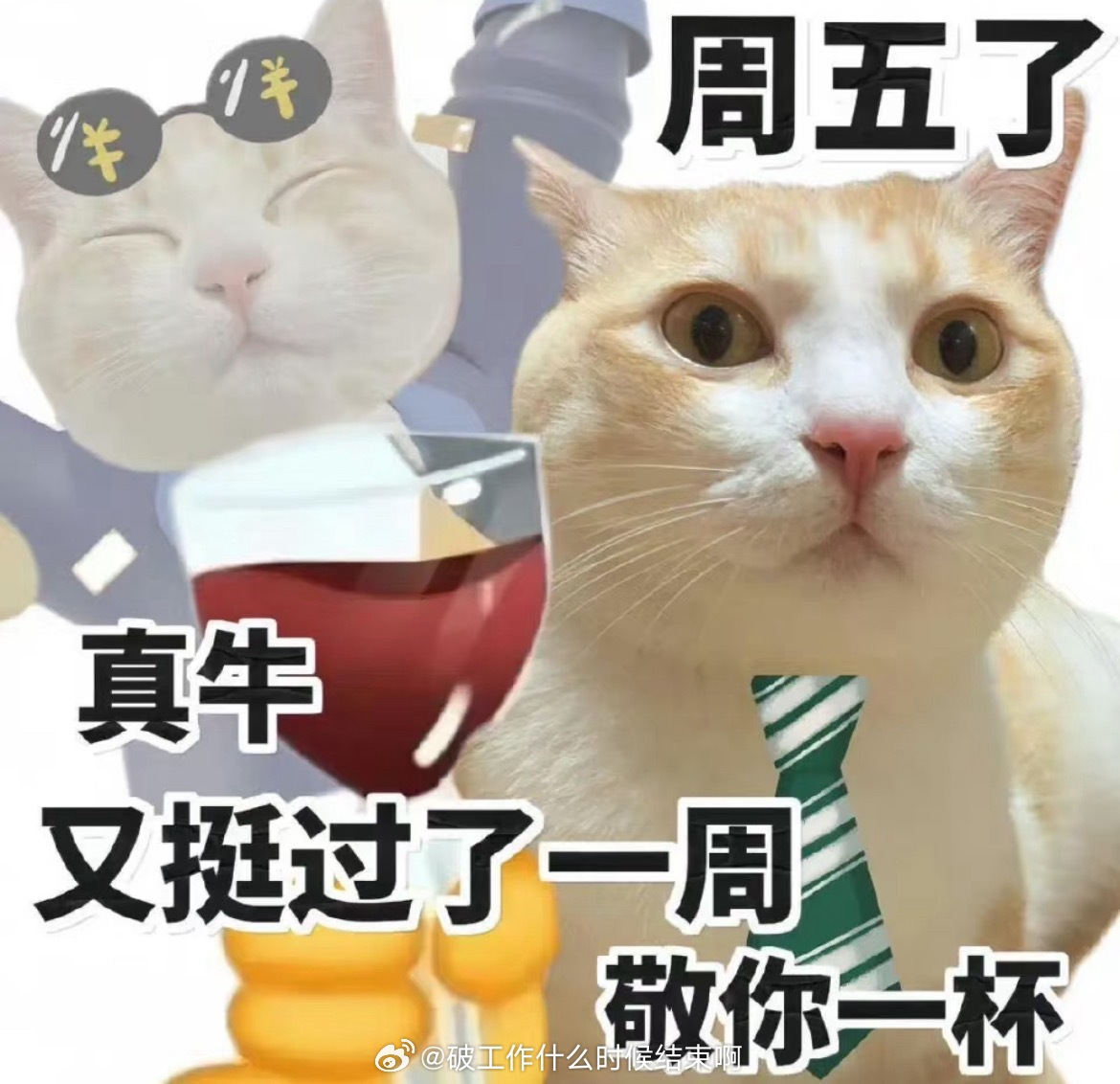 不想上班反正又熬过了一周！​​​