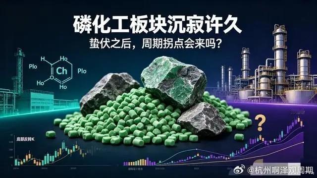 磷化工这头“沉睡的狮子”终于打了个哈欠！9月拐点要来？别急，先把剧本看懂最近后台