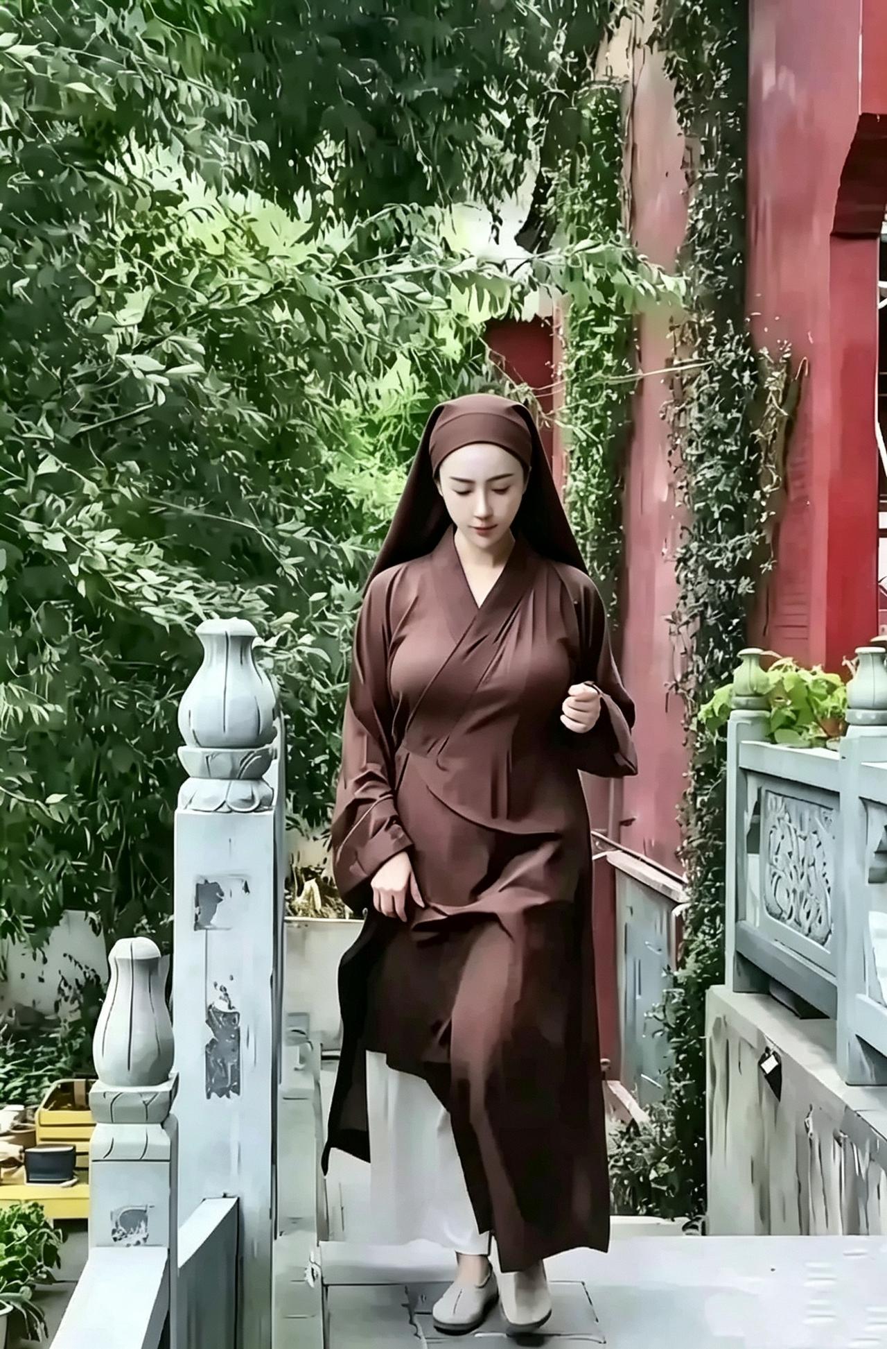 兄弟们，你们觉得她是四大皆空了吗？