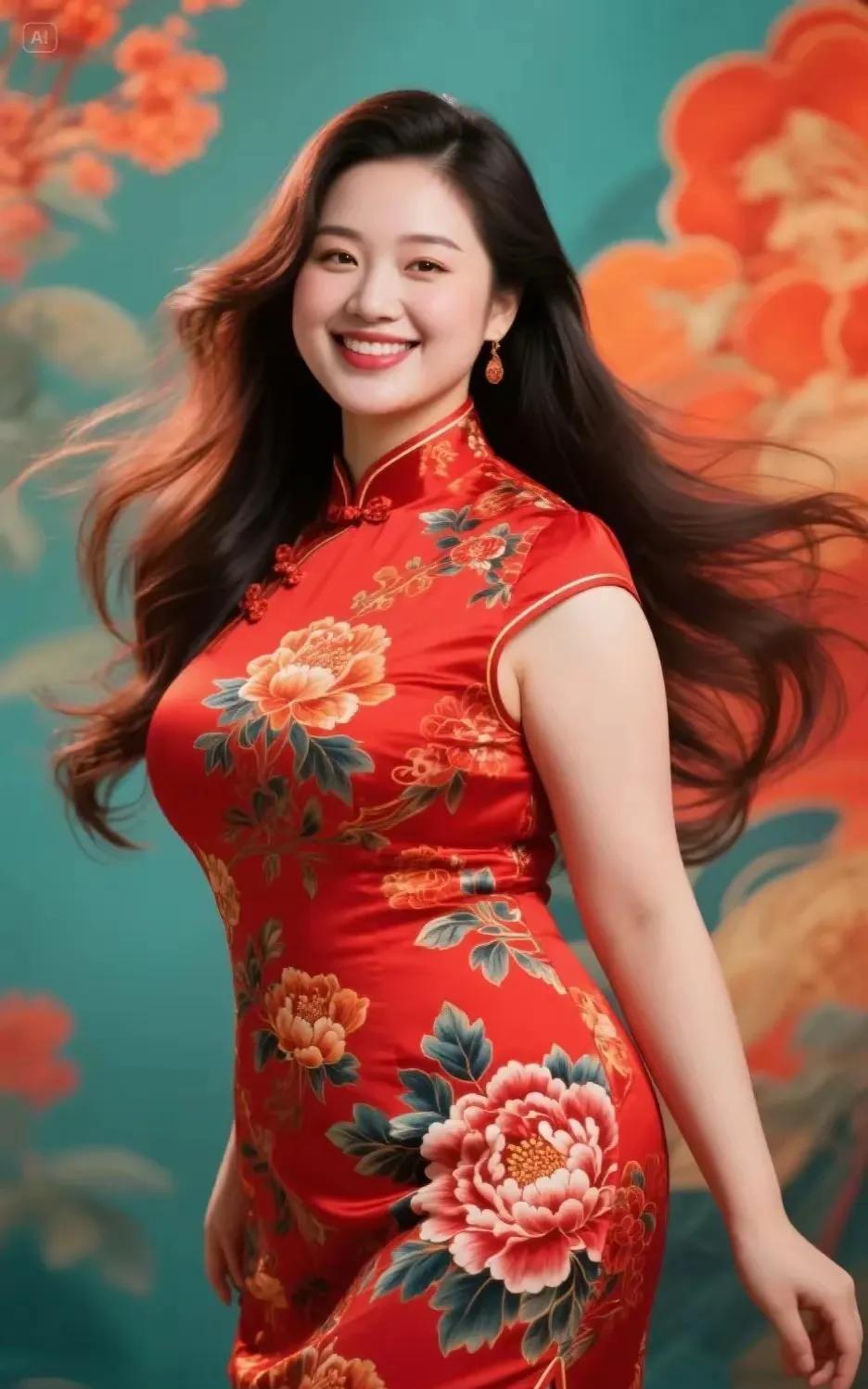 贤妻良母诗文晒，结发夫妻是真爱。琴瑟和谐珍惜缘，……请友续句【秀发飞舞笑