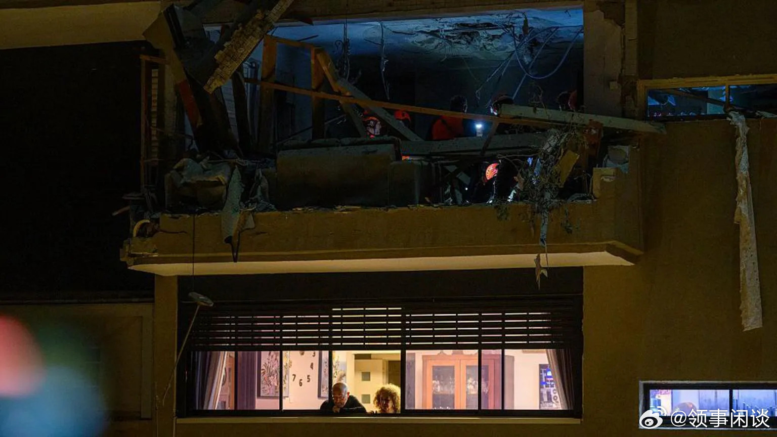 【“很难阻止”：BBC记者探访伊朗对以色列发动集束炸弹袭击的现场】（BBC）深夜