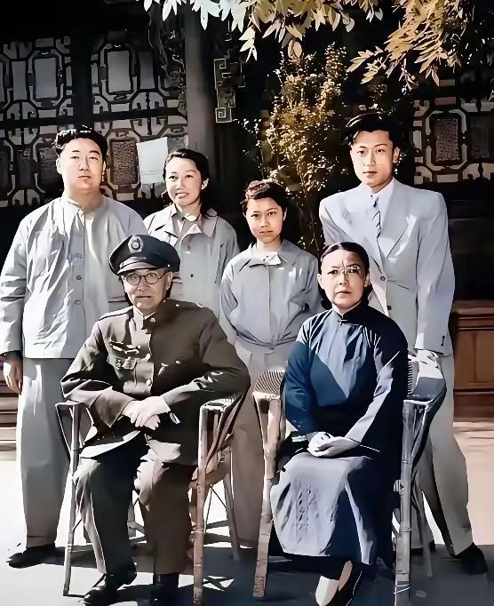 阎锡山和他的家人