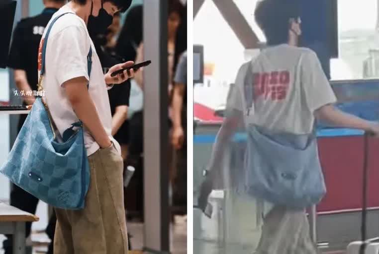 王楚钦的背包方式[无奈吐舌]就知道大头的穿搭一定会价格不菲没想到他身上背