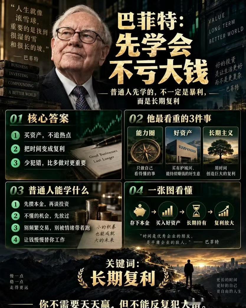 普通人真正变富的底层路径：先值钱、再懂生意、最后靠资产躺赢普通人想要实现财富逆袭