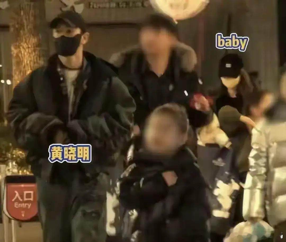 黄晓明baby为儿子庆生！同游迪士尼，9岁小海绵个子很高行为暖心！