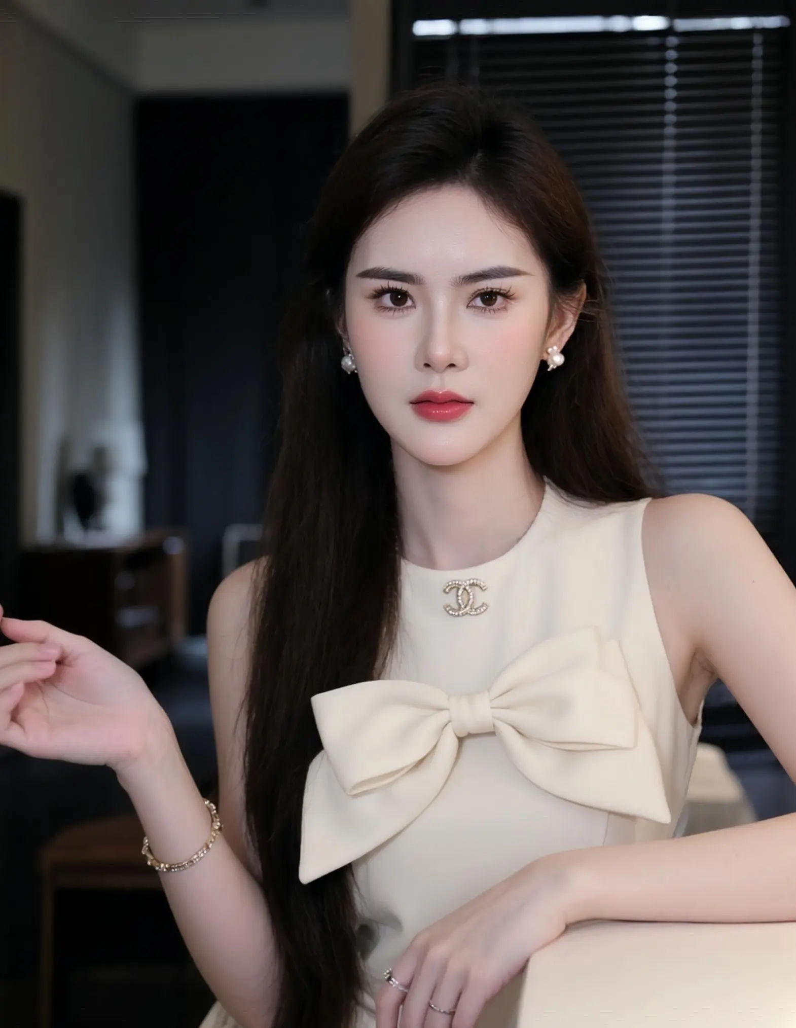 想把这个妆焊在脸上 甘大美人