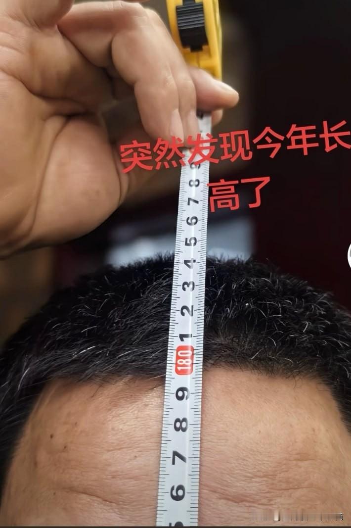 今年长高了