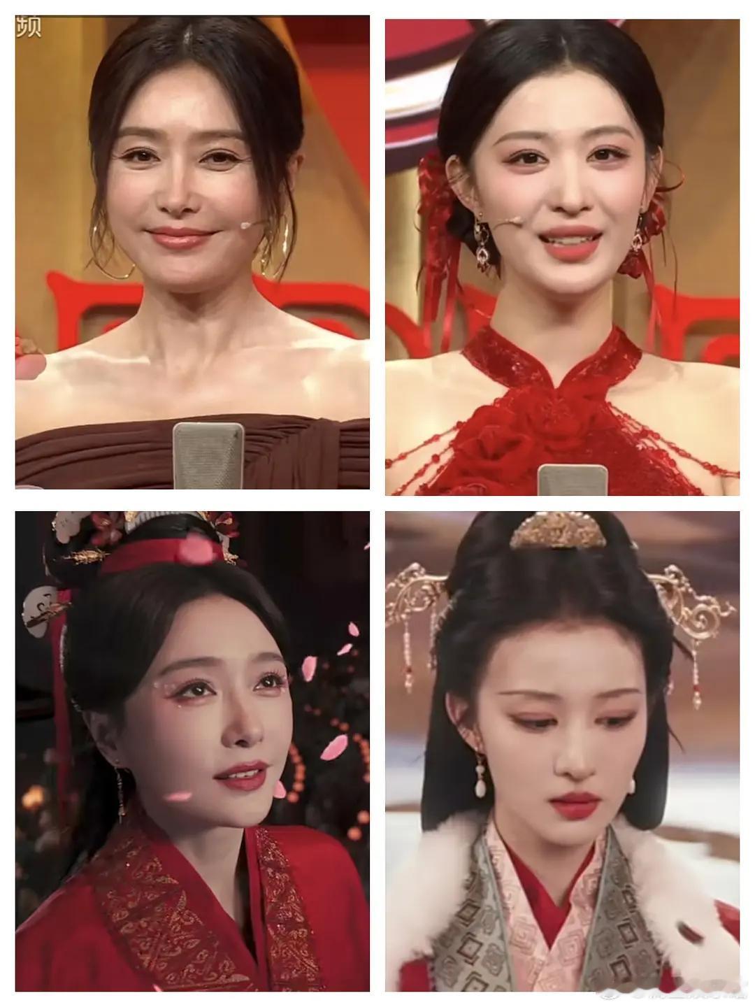 原来春晚也会磨皮啊