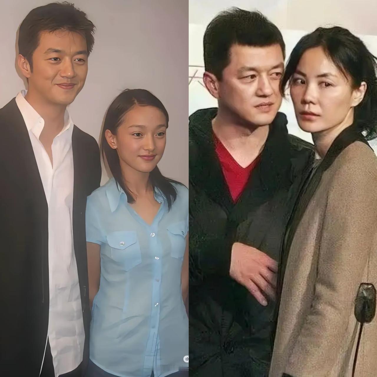 李亚鹏和周迅、王菲站一起，竟都有种浑然天成的夫妻相。时常会想，要是当初他和周迅没