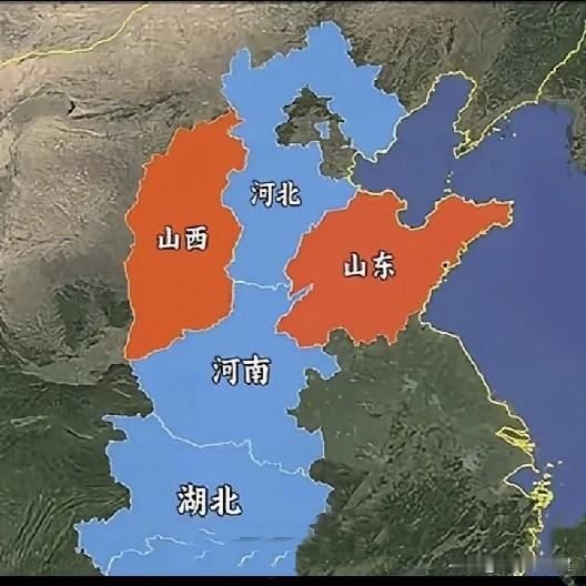 【每日一学，地理知识】一、河南～河北·河指的是“黄河”。·河南省