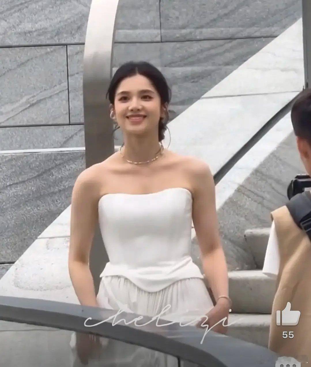 还得是张婧仪的骨相，这波完胜周也