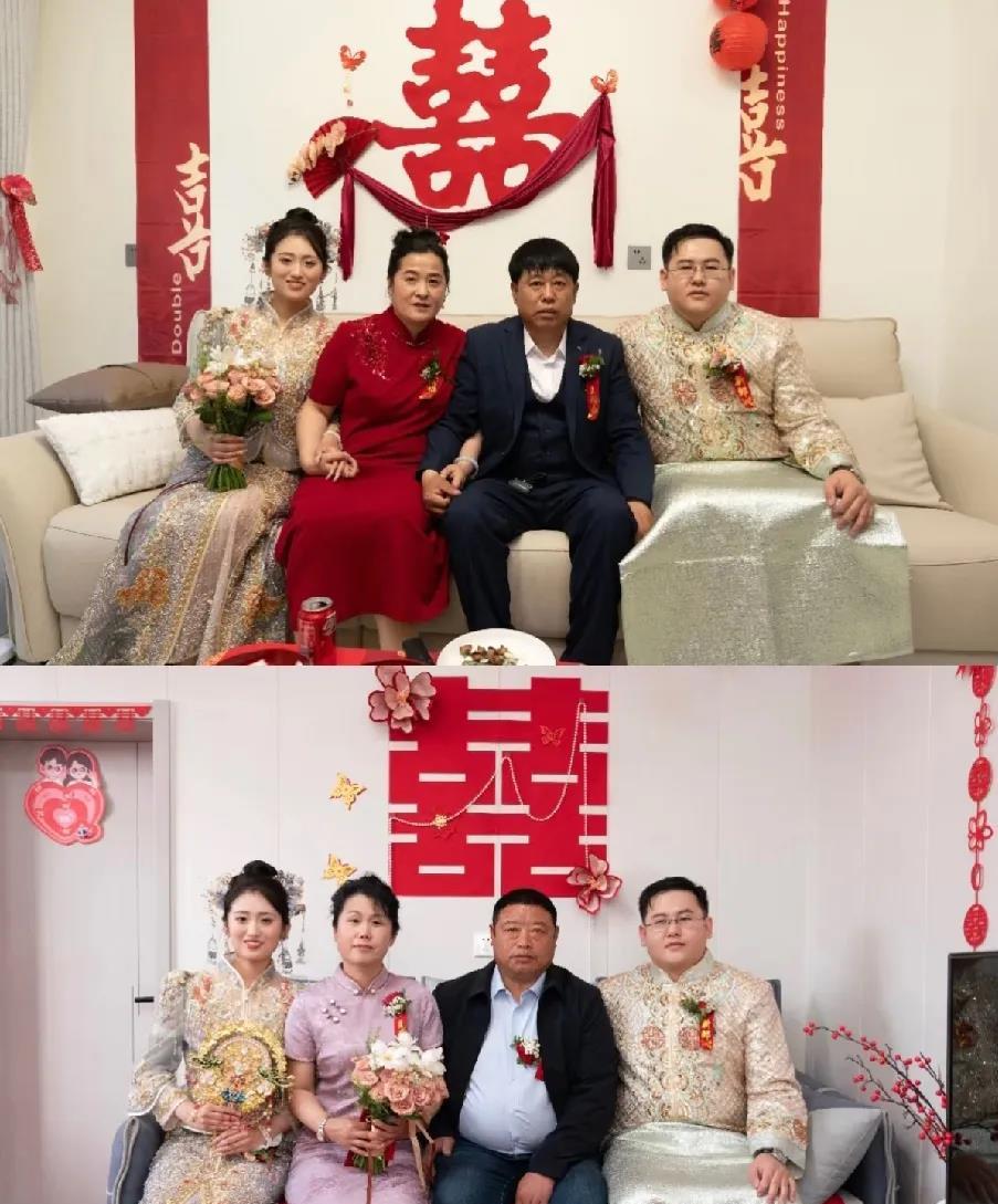 能看出哪个是娘家哪个是婆家吗？