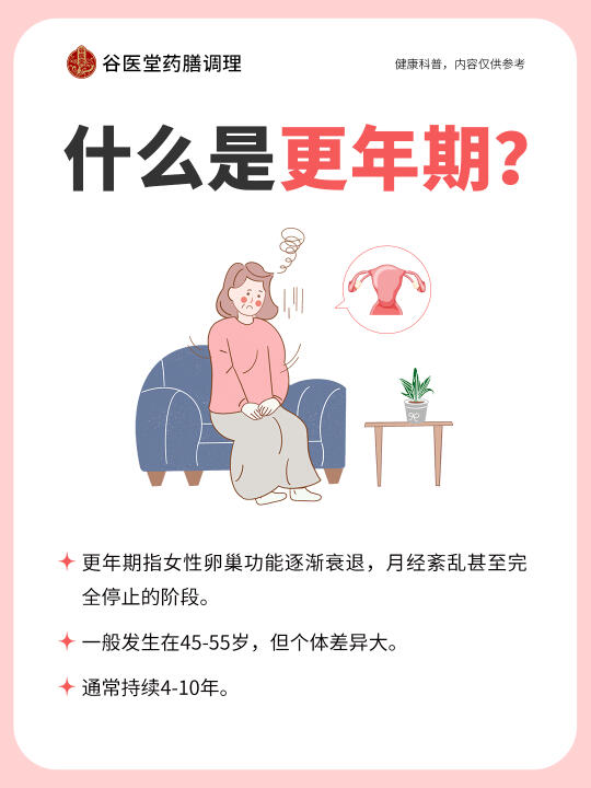 带你正确了解女性的更年期！