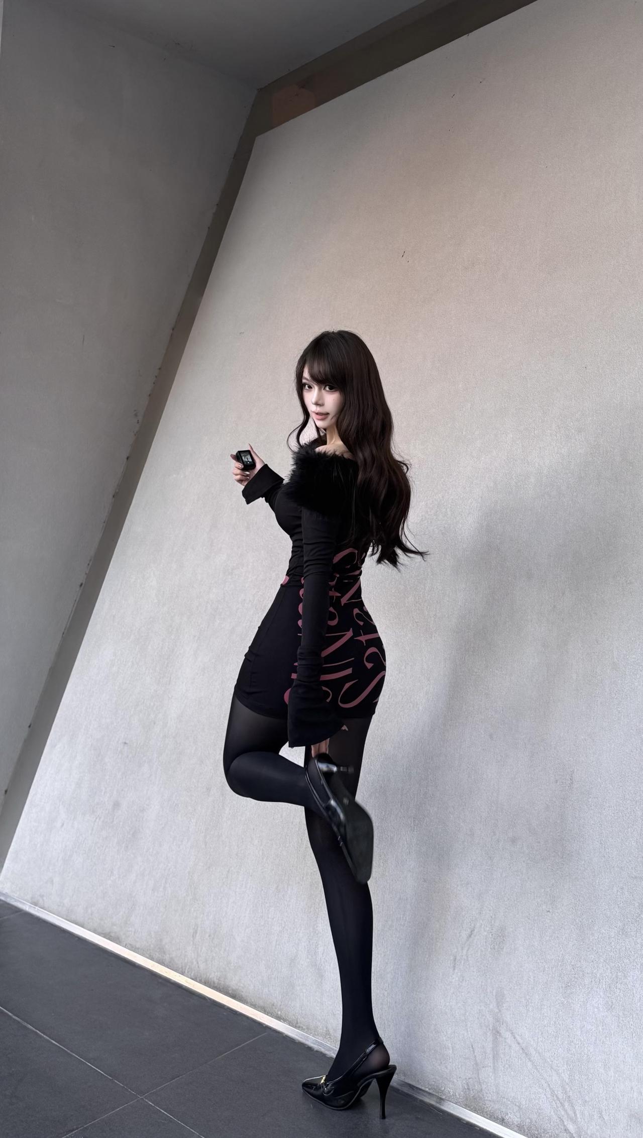 秋冬穿搭穿搭穿搭分享时尚穿搭高雅气质美女好身材性感女神