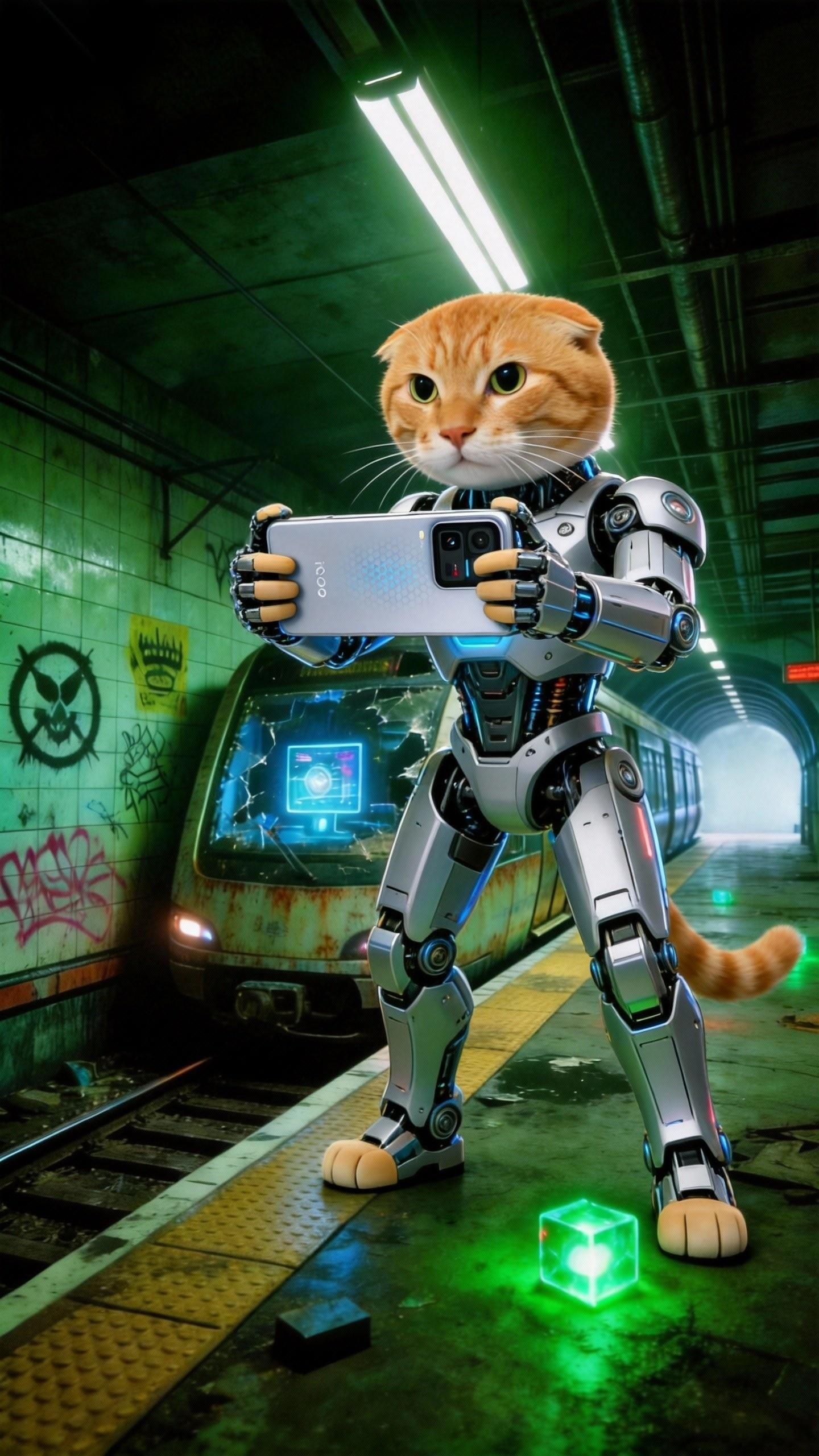 iQOO15Ultra这设计，科技感拉满了呀，挺赛博朋克的