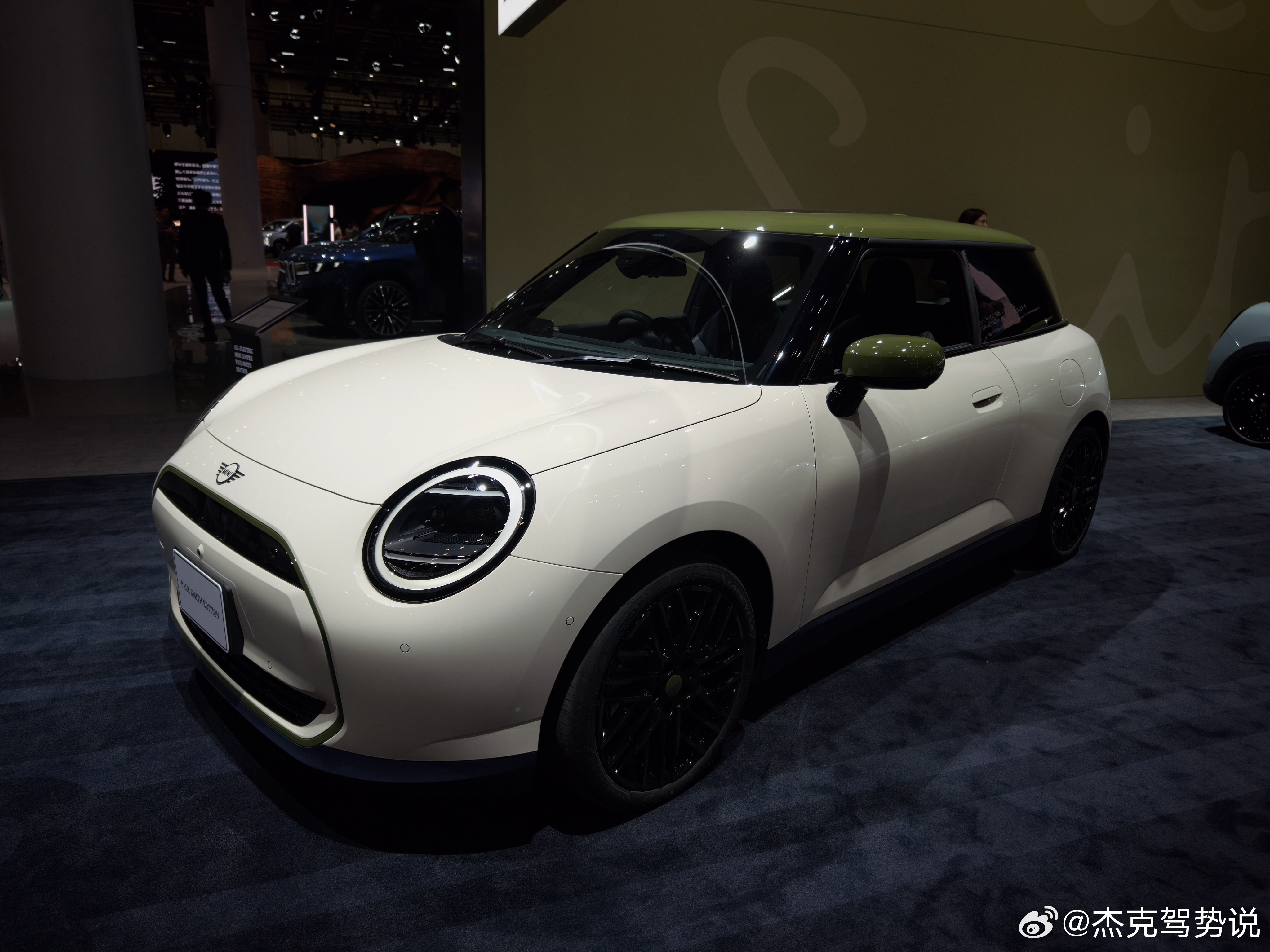 2025东京车展PaulSmith联名款MINI，设计细节很讨喜。汽场全开大