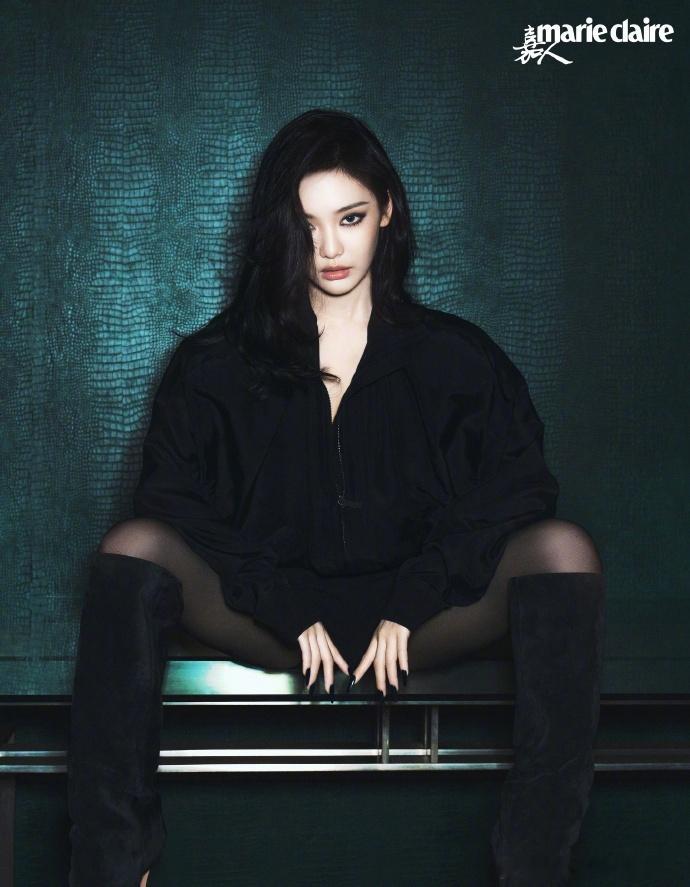 宁艺卓这几张美到可以直接投地广的程度宁艺卓好适合大屏的一张脸宁艺卓嘉人五月刊封面