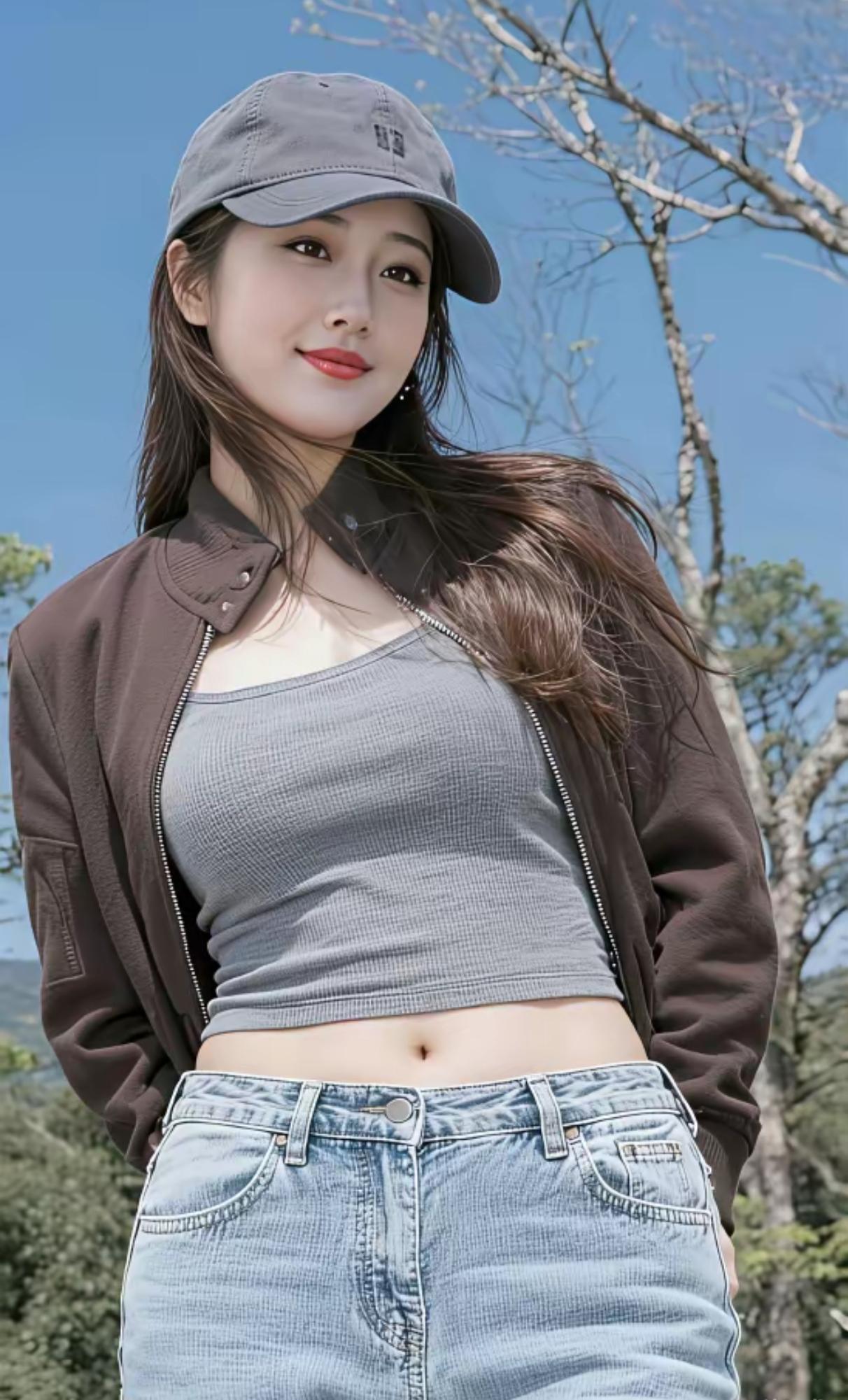 户外酷飒风｜随性利落穿在身✨山野间，一套休闲穿搭解锁自在有型户外时刻。深棕色