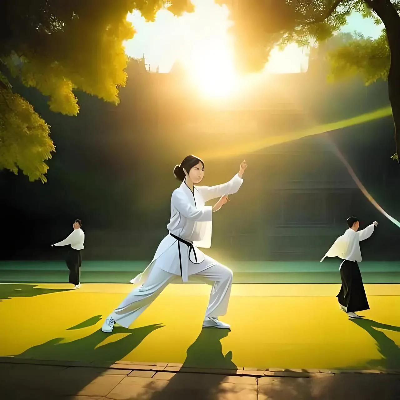 想要身体棒，随时随地可做的16个动作:1、练太极拳2、练八段锦3、站