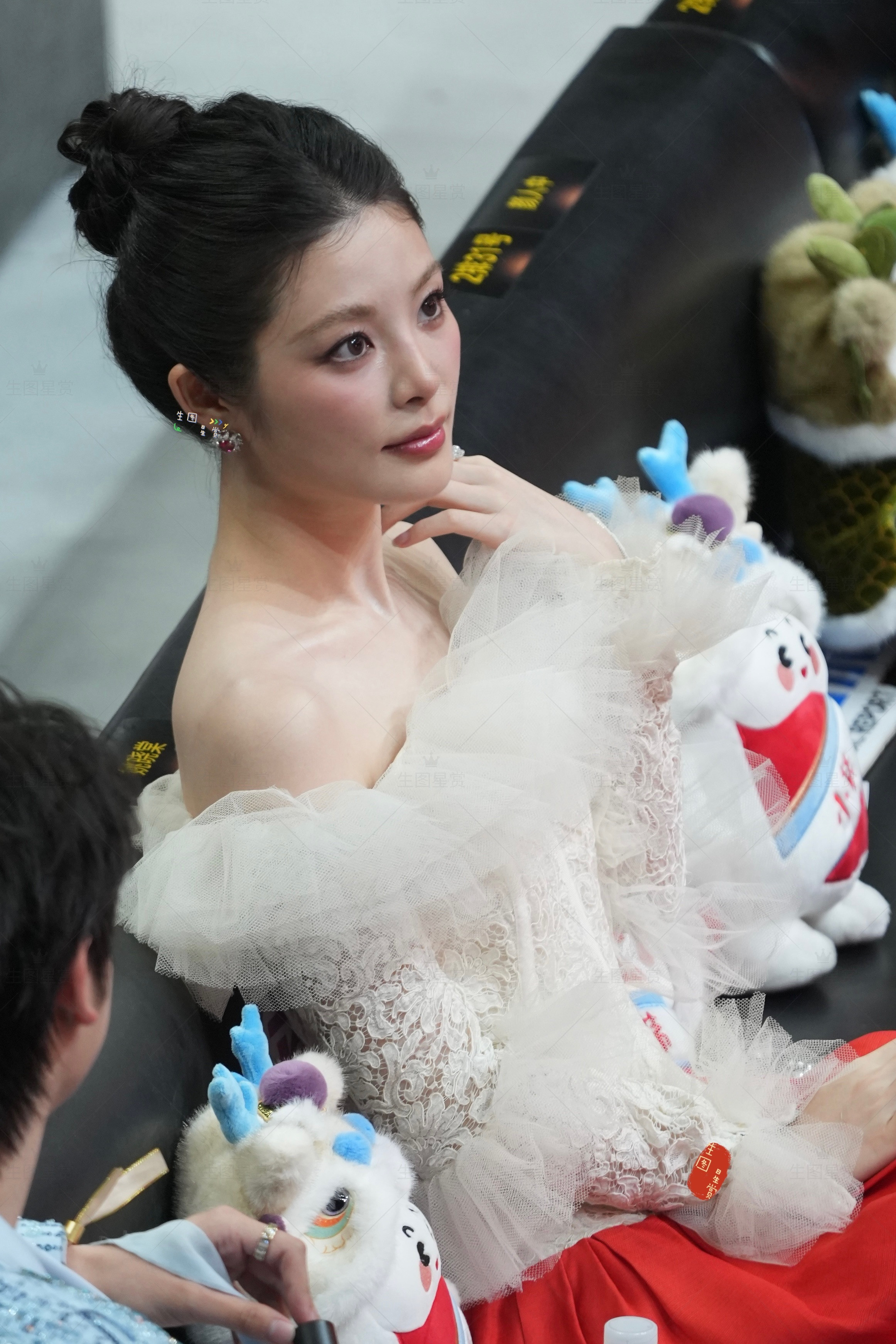 姚晓棠WMA红毯和坐席生图月光仙子下凡姚晓棠年度先锋歌手微博音乐盛典​​​