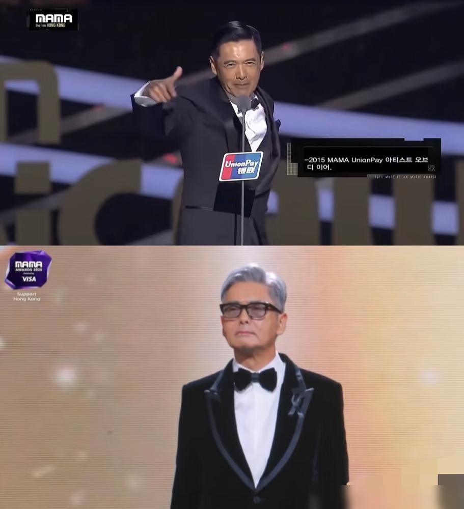 周润发是真的太敢做了呀！他的胆子实在是太大了，他出席MAMA颁奖典礼，竟然