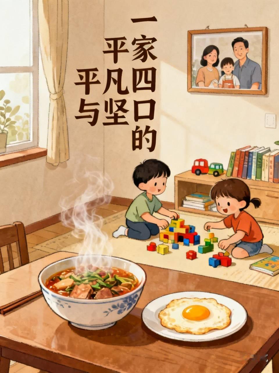 一家四口，媳妇全职在家照顾孩子，我每月工资6000元，房贷雷打不动要还2000元