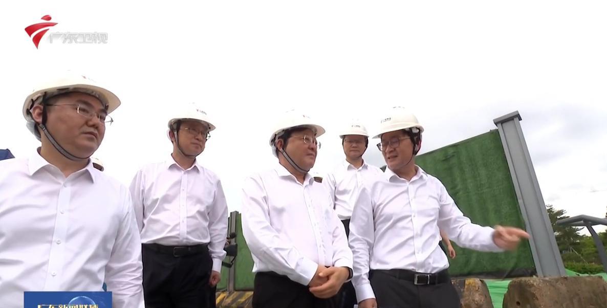 7月22日，广东省领导在广州市天河区、海珠区，专题调研重大项目建设情况。先后来