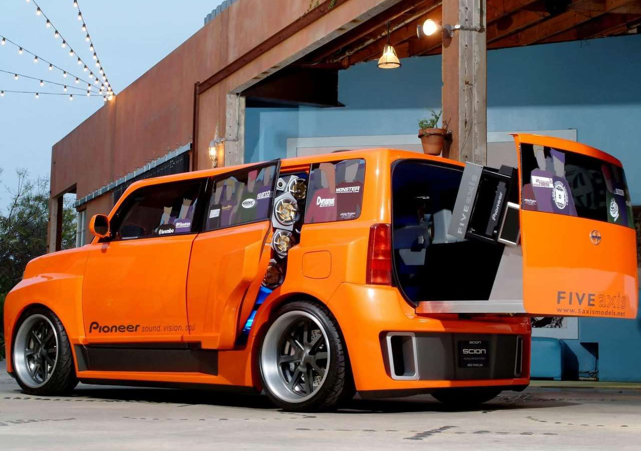 2005Scion5AxisWidebodyDJxB，丰田专供北美