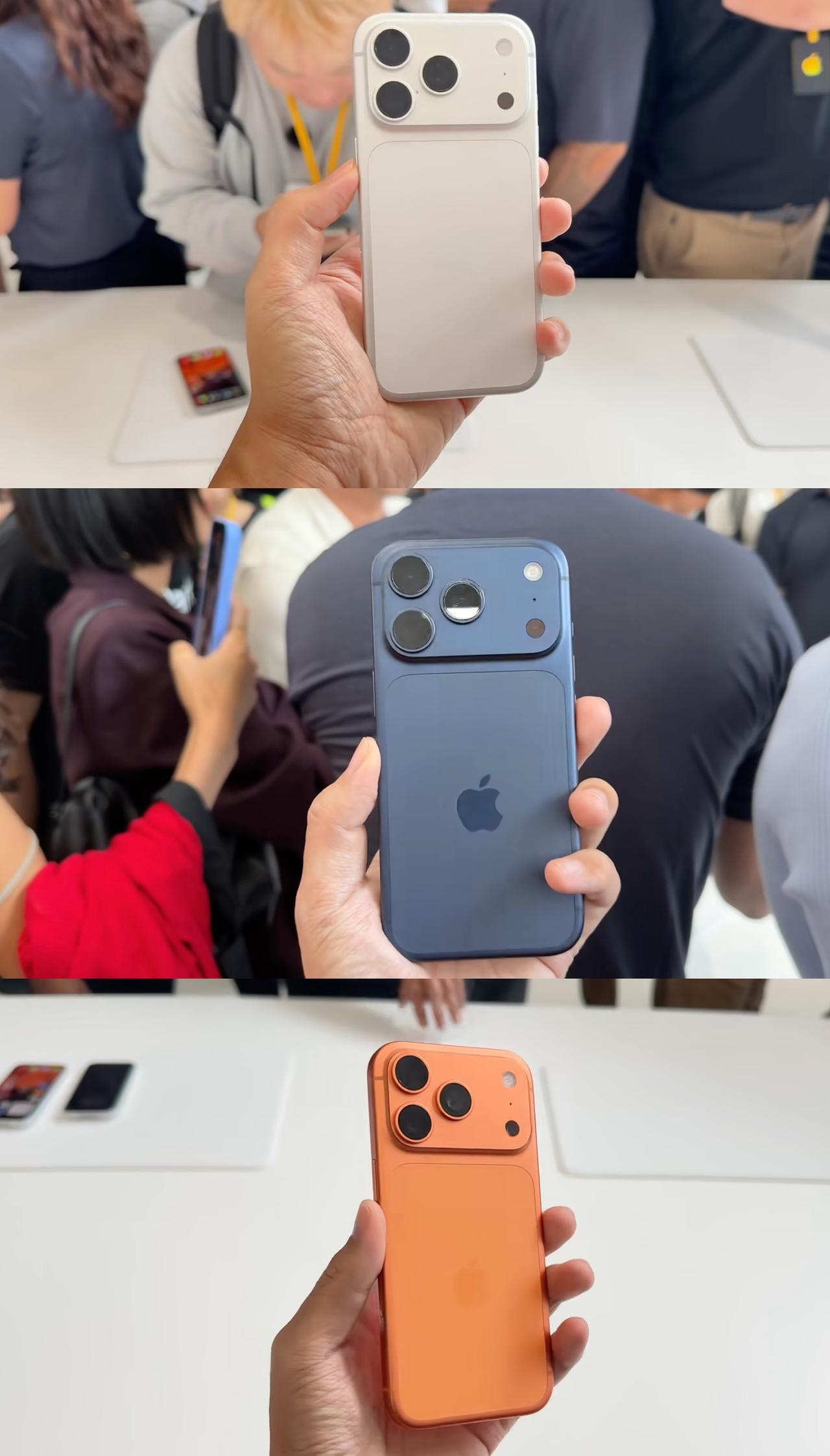 今年iPhone17Pro系列只有三个颜色，银色、蓝色和橙色，你们觉得哪个颜色