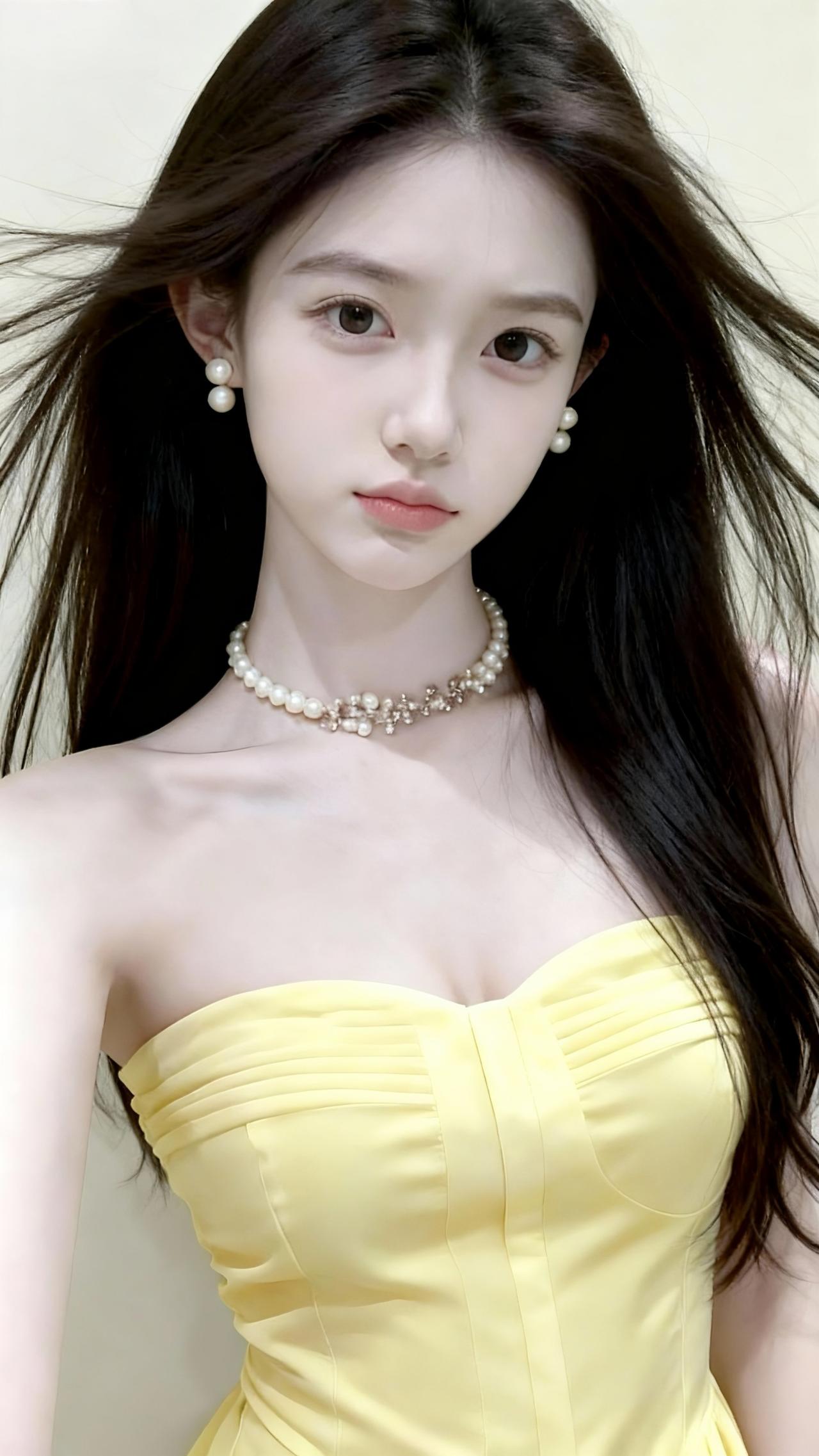 玉人如花，气质女神范儿，想想都觉得美的冒泡🫧