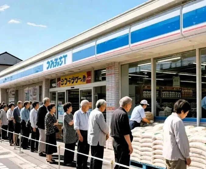 日本闹米荒，难道瘦是饿出来的？啥？日本竟然闹米荒了！听说