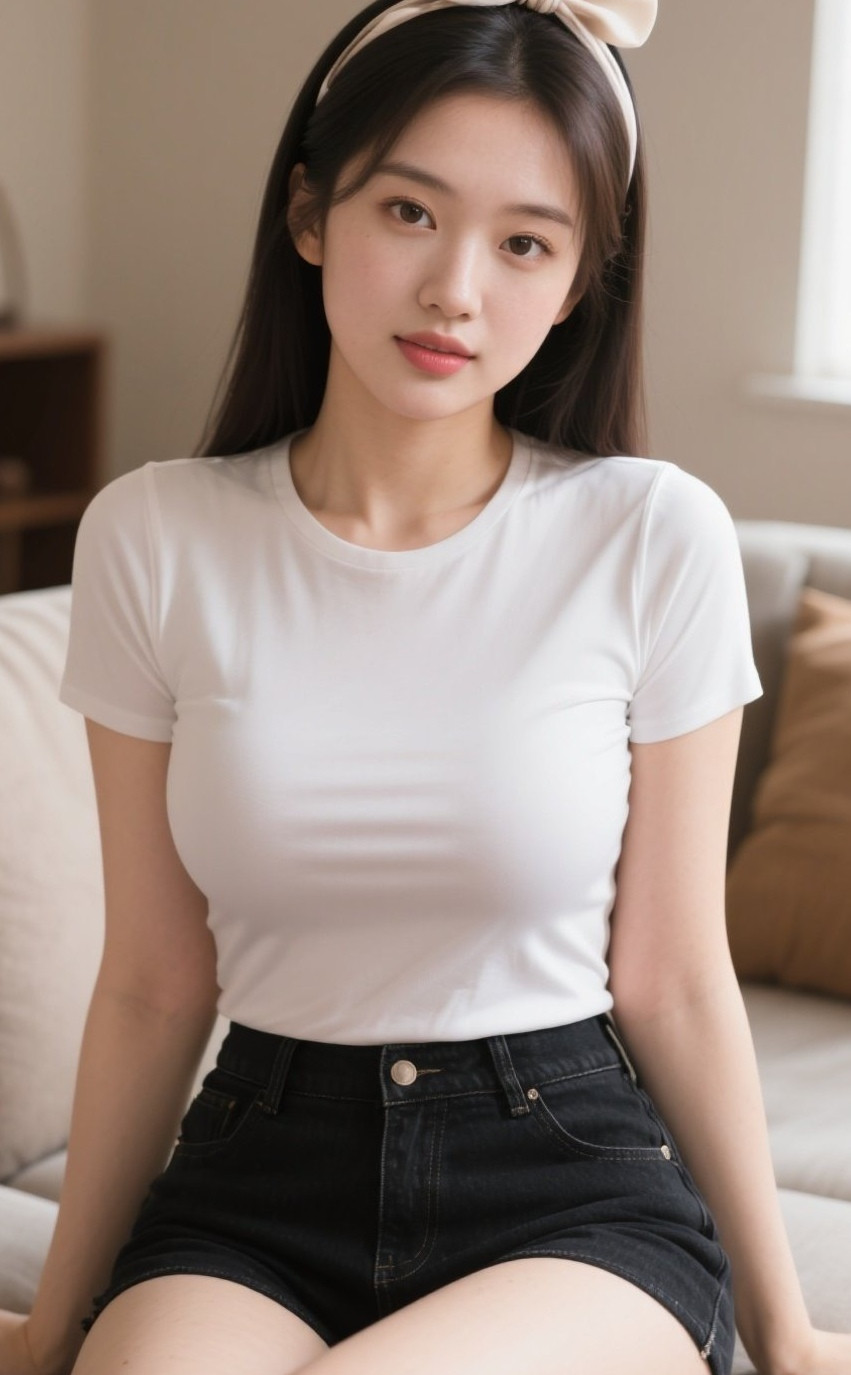 美少女居家轻熟风，纯欲碰撞恰到好处